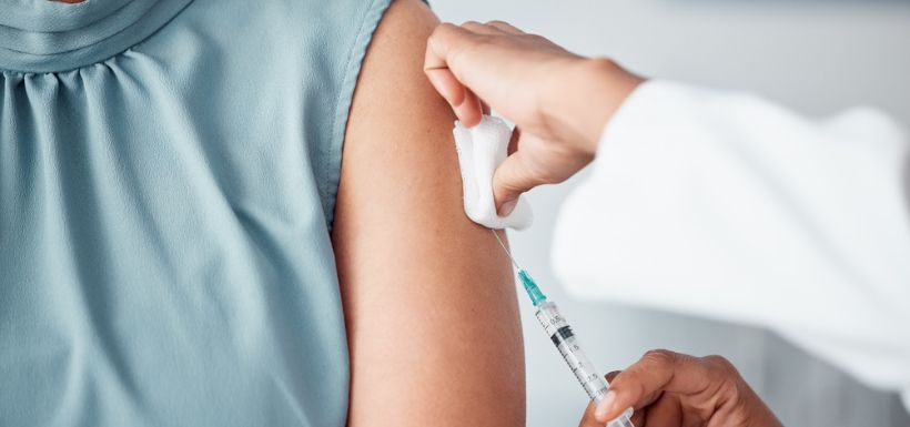 header article prolongation de la vaccination contre la grippe - photo d'une vaccination